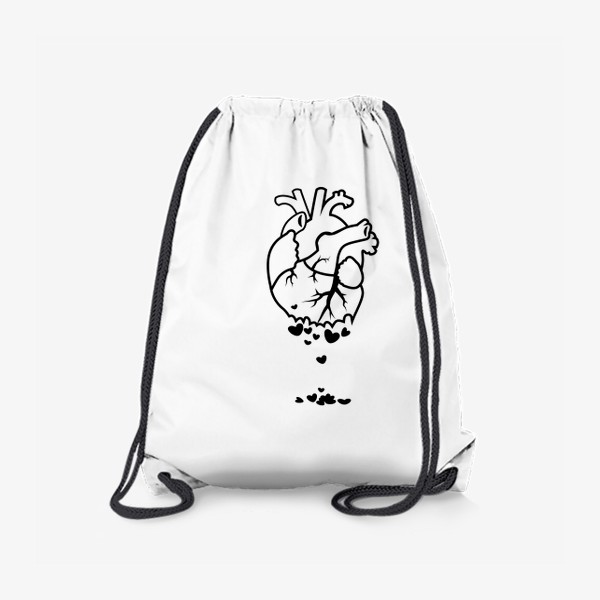 Рюкзак «Сердце на мелкие»