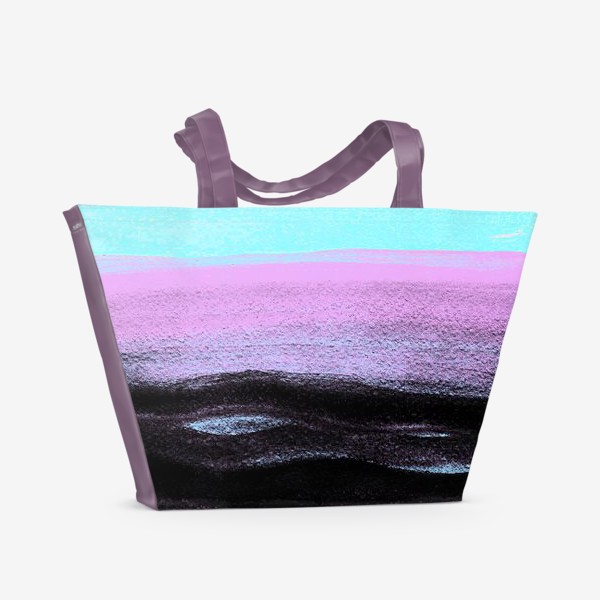 Пляжная сумка «Пейзаж синее небо»