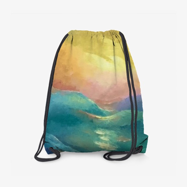 Рюкзак «Волна на закате»