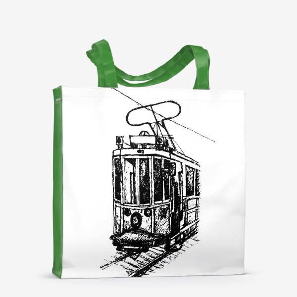 Сумка-шоппер «Стамбульский трамвай»