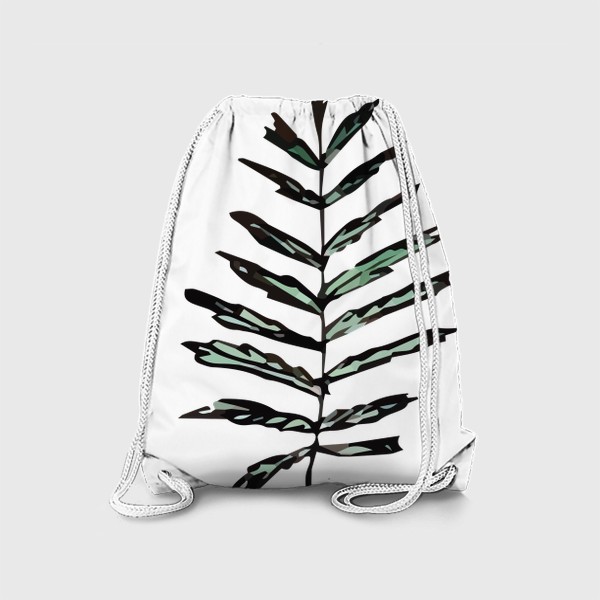 Рюкзак «Зеленый лист папоротника»