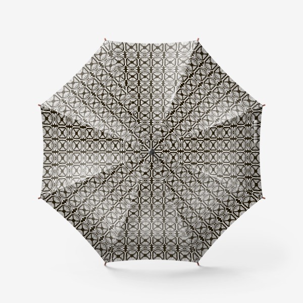 Зонт «Узор квадраты в ромбах»