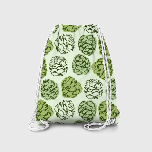 Рюкзак «Шишки зеленые»