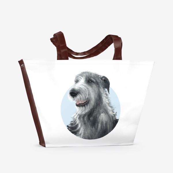 Пляжная сумка «Волкодав (серия для любителей собак)»
