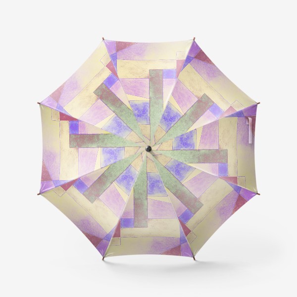 Зонт «Винтажная геометрия»
