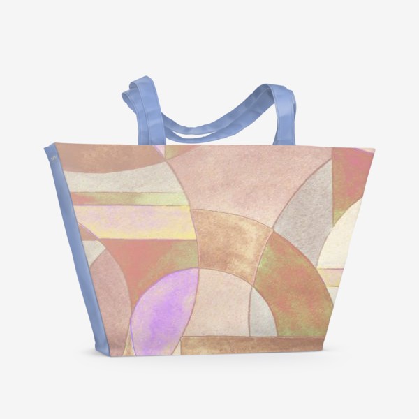 Пляжная сумка «Геометрический винтаж»