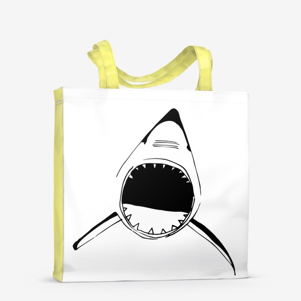 Сумка-шоппер «Голодная акула»
