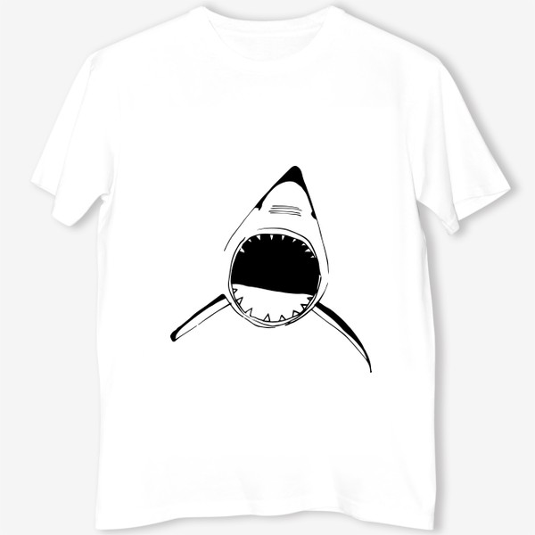 Футболка «Голодная акула»