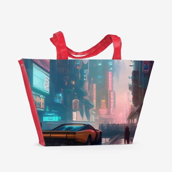 Пляжная сумка «Город»