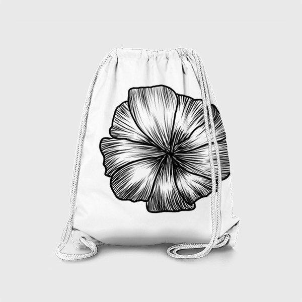 Рюкзак «Графичный цветок»