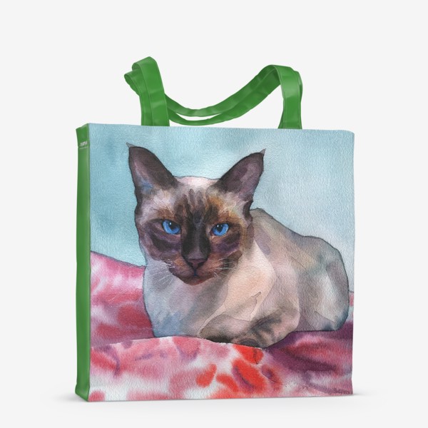 Сумка-шоппер «Тайская кошка»