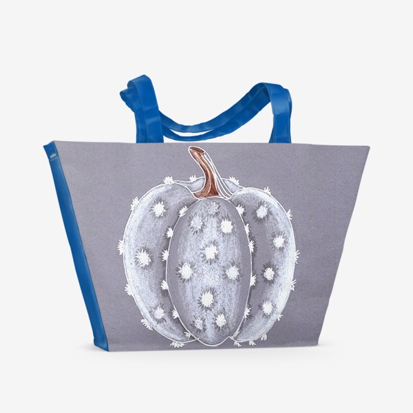 Пляжная сумка «Звёздная тыква»