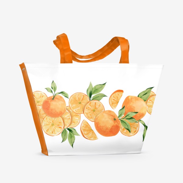 Пляжная сумка «Апельсины»