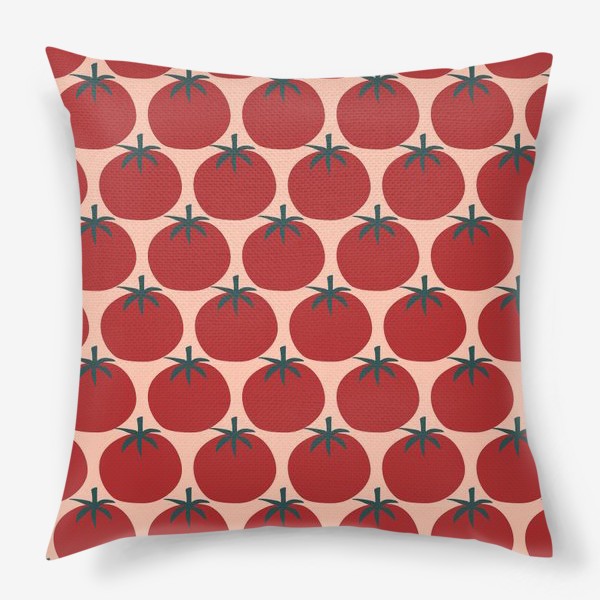 Подушка «Красные томаты»