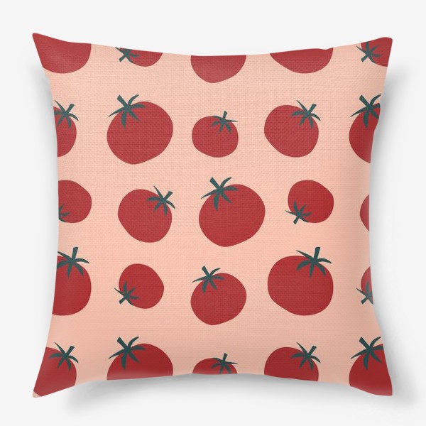 Подушка «Красные помидоры»