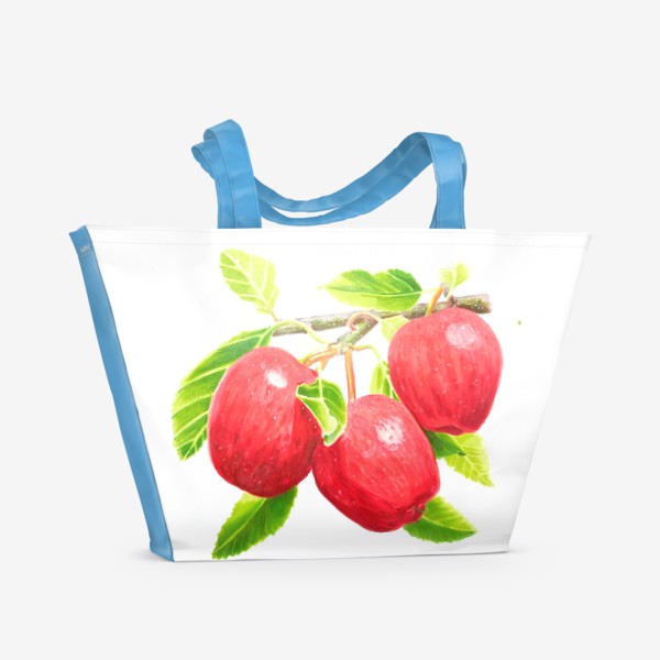 Пляжная сумка «яблочки»