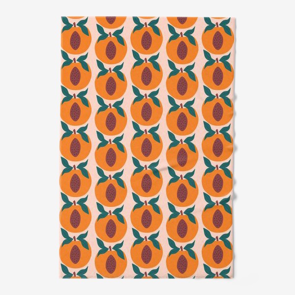 Полотенце «Половинки персика»