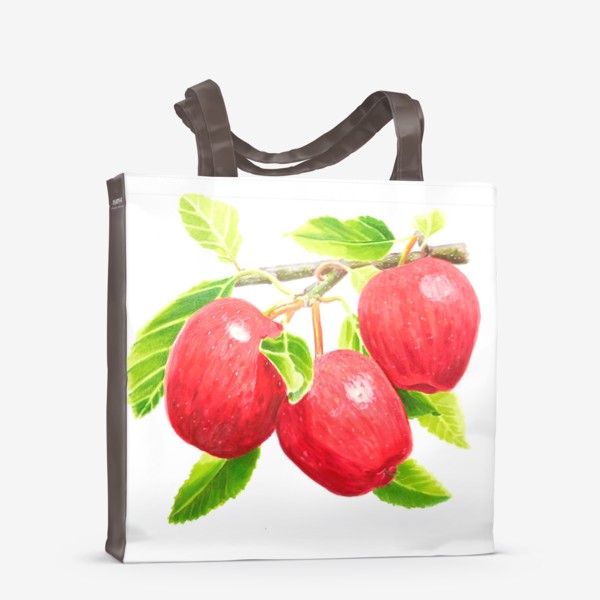 Сумка-шоппер «яблочки»
