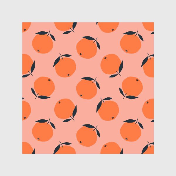 Скатерть «Апельсины с листочками»