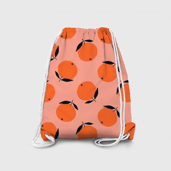 Рюкзак «Апельсины с листочками»