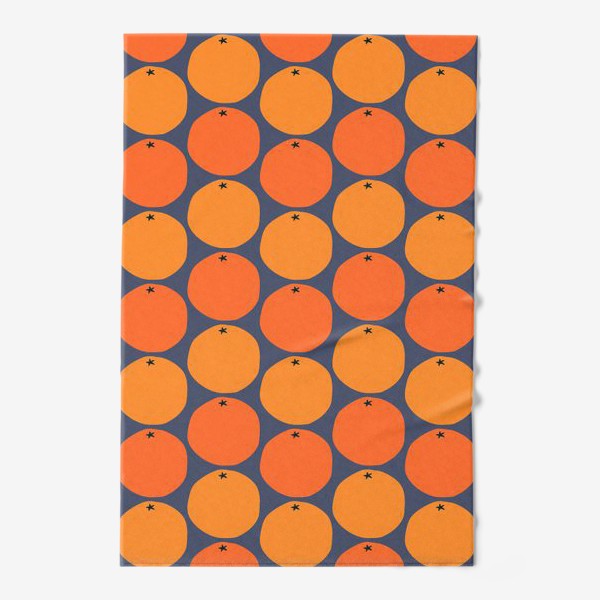 Полотенце «Абстрактные апельсины»