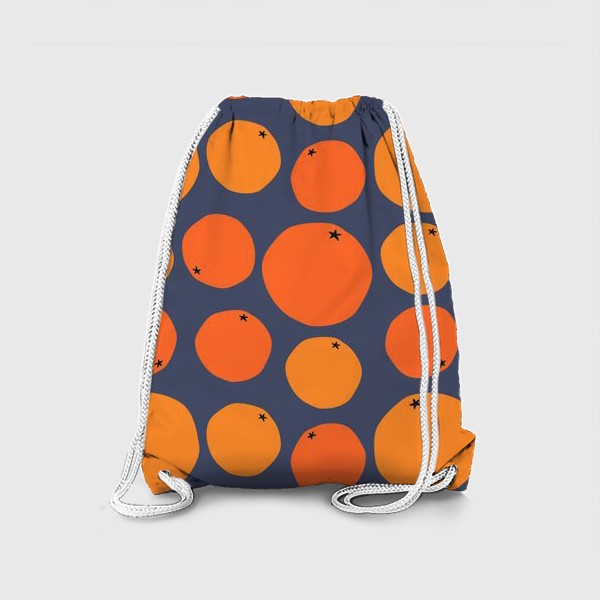 Рюкзак «Сочные абстрактные апельсины»