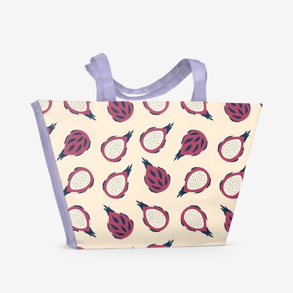 Пляжная сумка «Драгон фрукт»