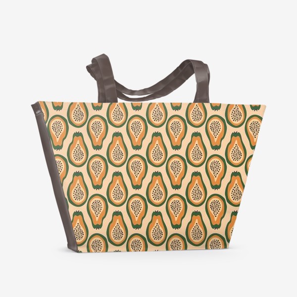 Пляжная сумка «Сочная папайя»