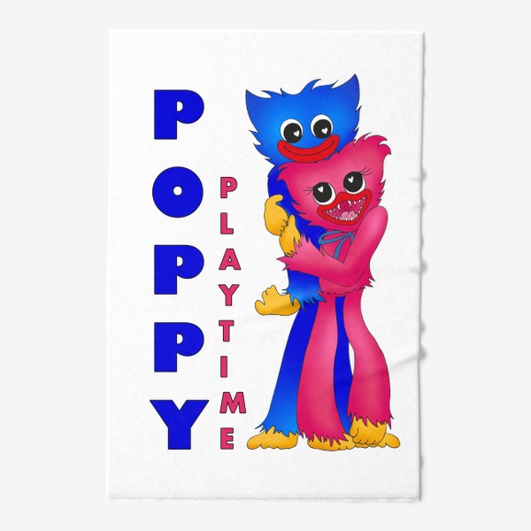 Полотенце «Хагги Вагги из любимой игры Poppy Playtime»