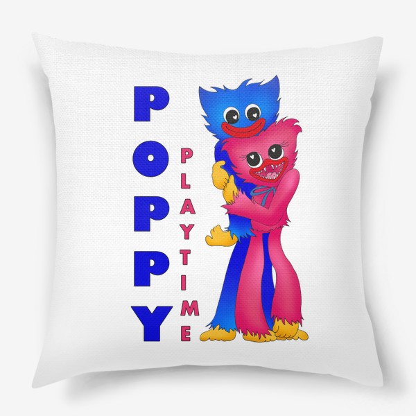 Подушка «Хагги Вагги из любимой игры Poppy Playtime»
