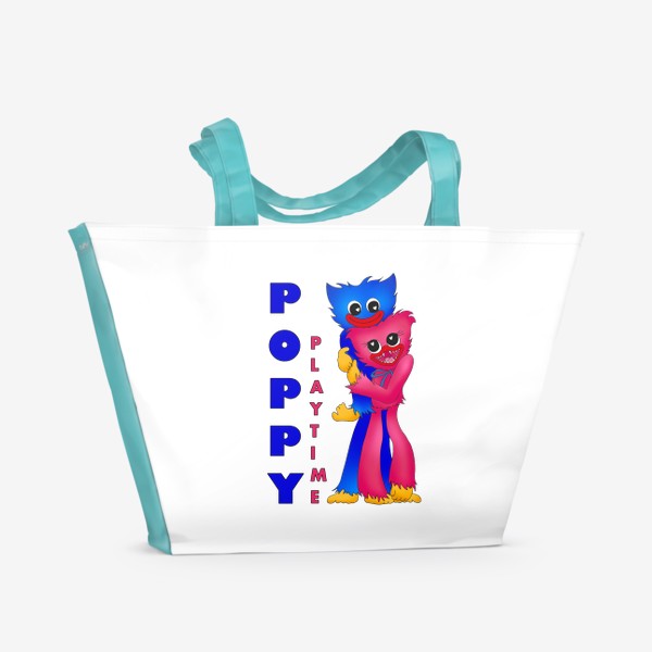 Пляжная сумка «Хагги Вагги из любимой игры Poppy Playtime»
