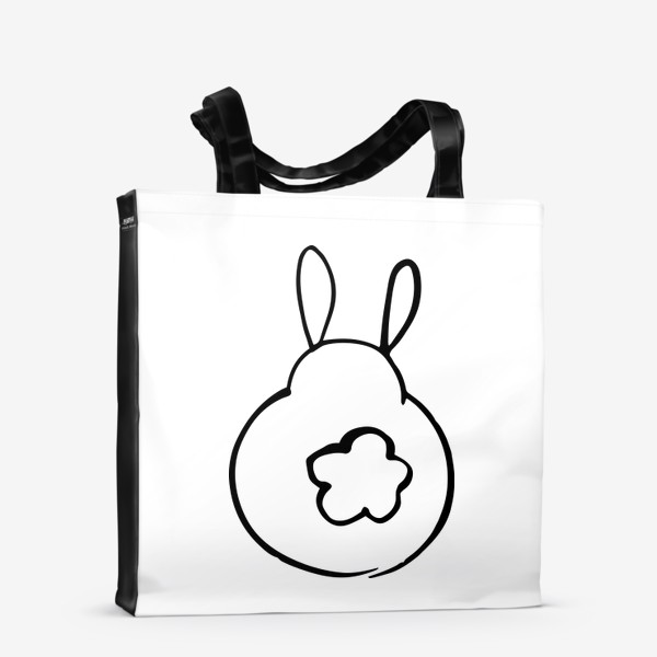 Сумка-шоппер «Хвостик кролика»