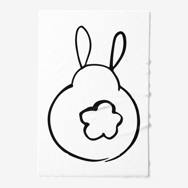 Полотенце «Хвостик кролика»