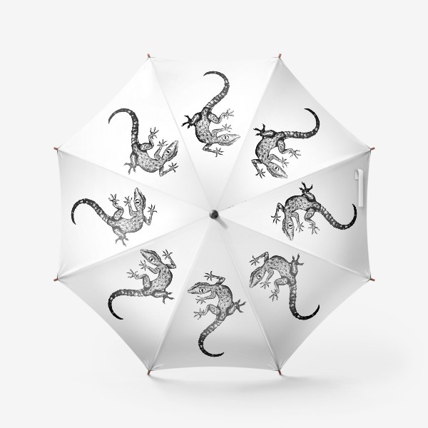 Зонт «Ползущая ящерка»