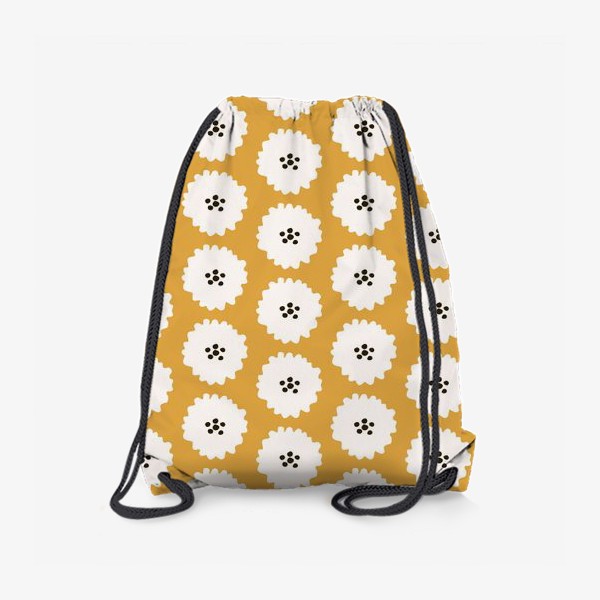 Рюкзак «Абстрактный цветочный узор»