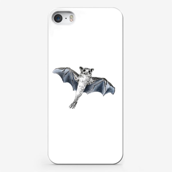 Чехол iPhone «Милая летучая мышь в полете»