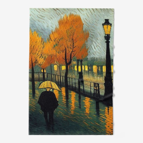 Полотенце «Осенний Париж»