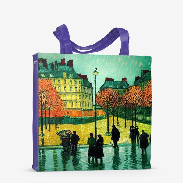 Сумка-шоппер «Осенний Париж»
