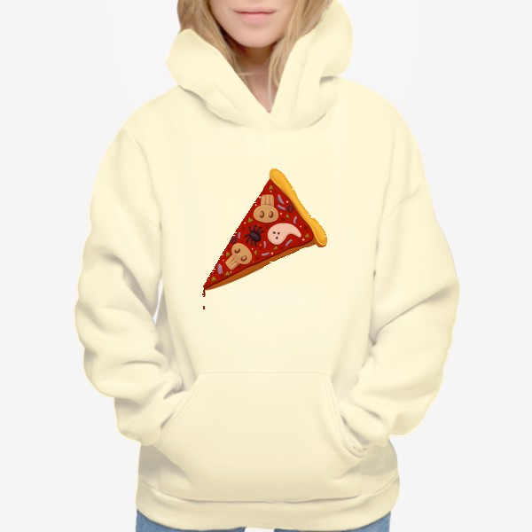 Худи «Пицца на хэллоуин»