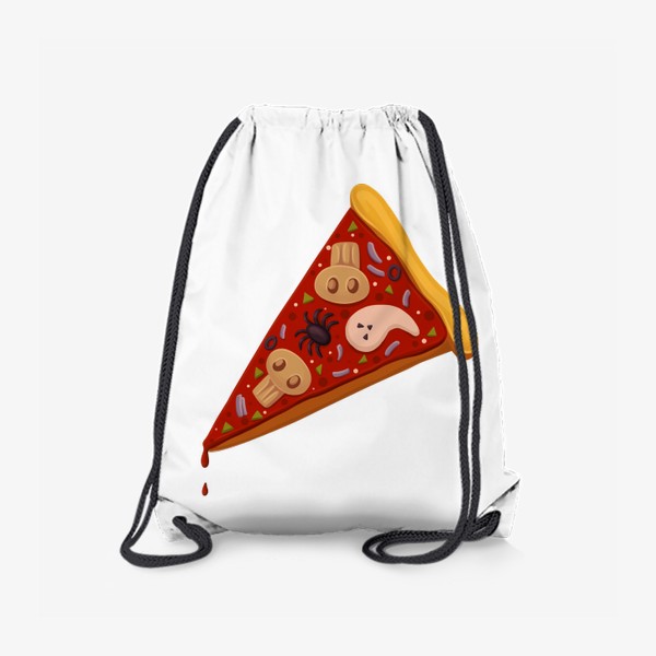 Рюкзак «Пицца на хэллоуин»