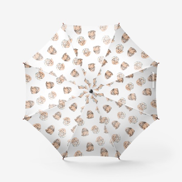 Зонт «Кролики паттерн»
