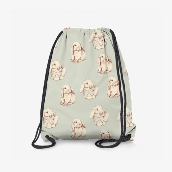 Рюкзак «Паттерн кролики олдскул»
