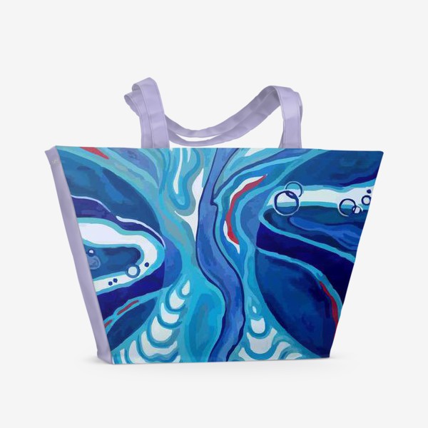 Пляжная сумка «Aqua, вода»