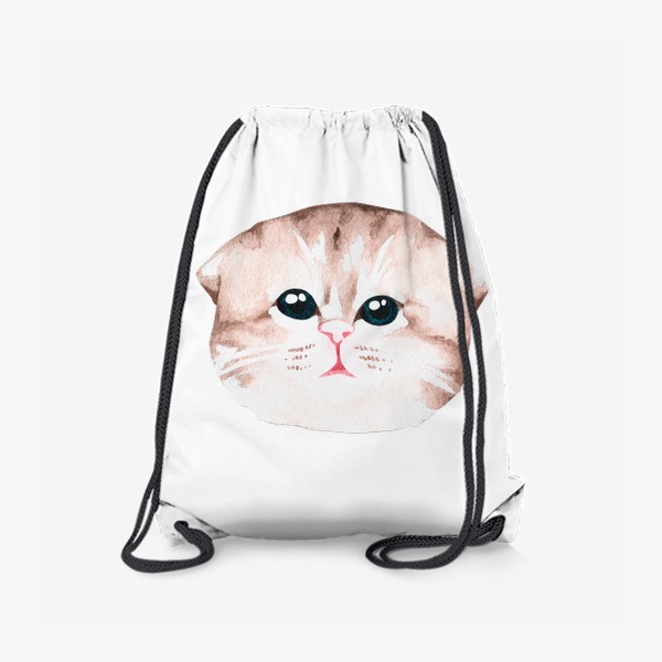 Рюкзак «Милый серый котенок»