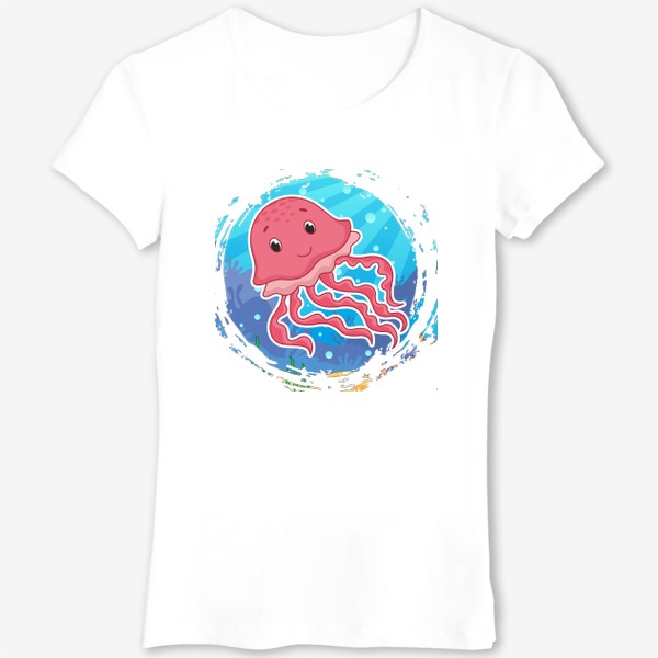 Футболка «Милая морская медуза»