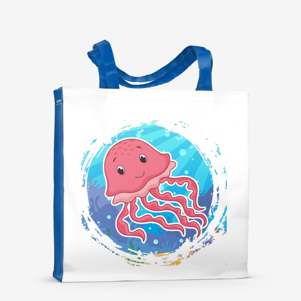 Сумка-шоппер «Милая морская медуза»