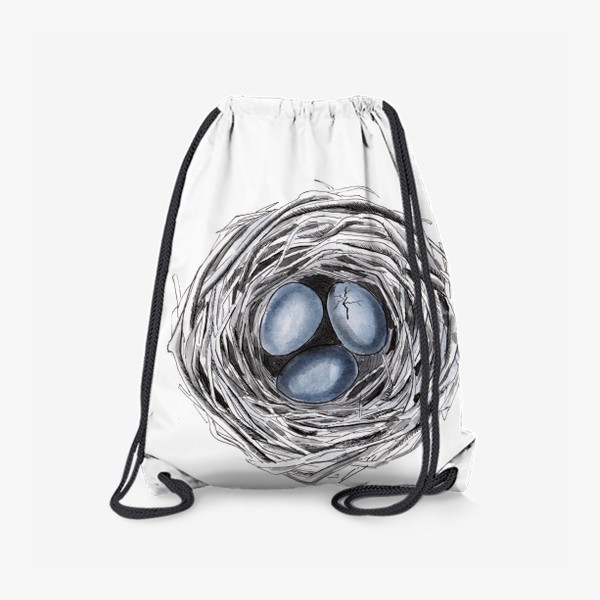 Рюкзак «Птичье гнездо с яйцами»