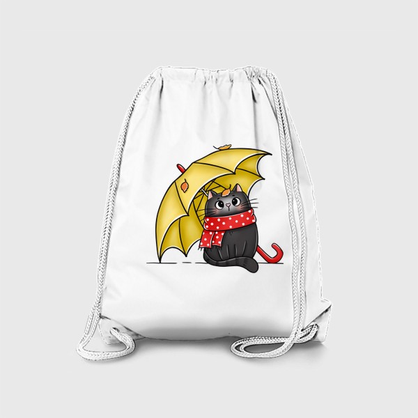 Рюкзак «Кот под зонтом»
