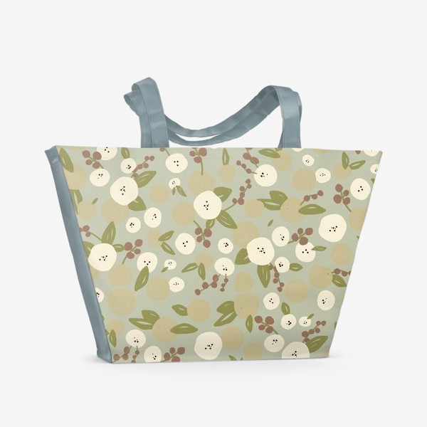 Пляжная сумка «цветочный»