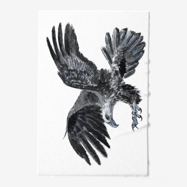 Полотенце «летящий орел птица»